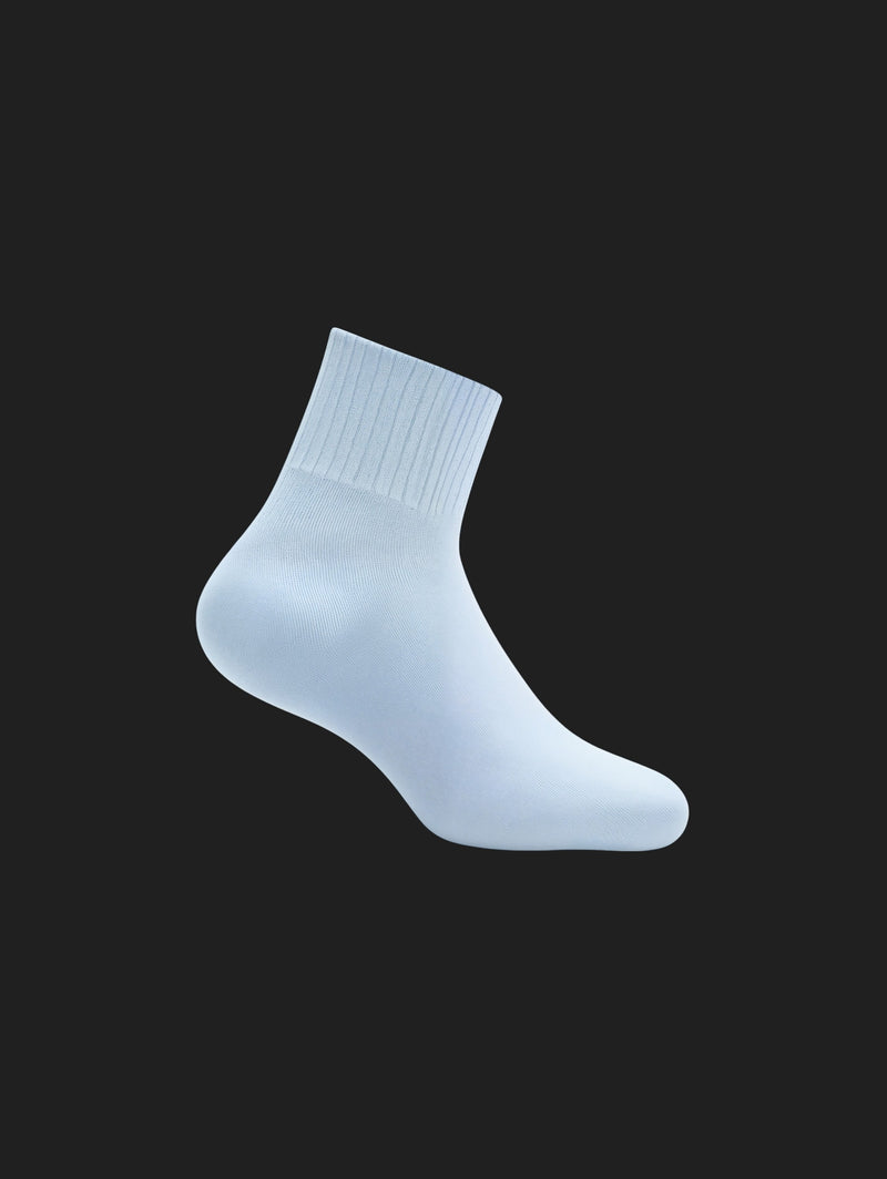 Ribbed Crew Socks-2