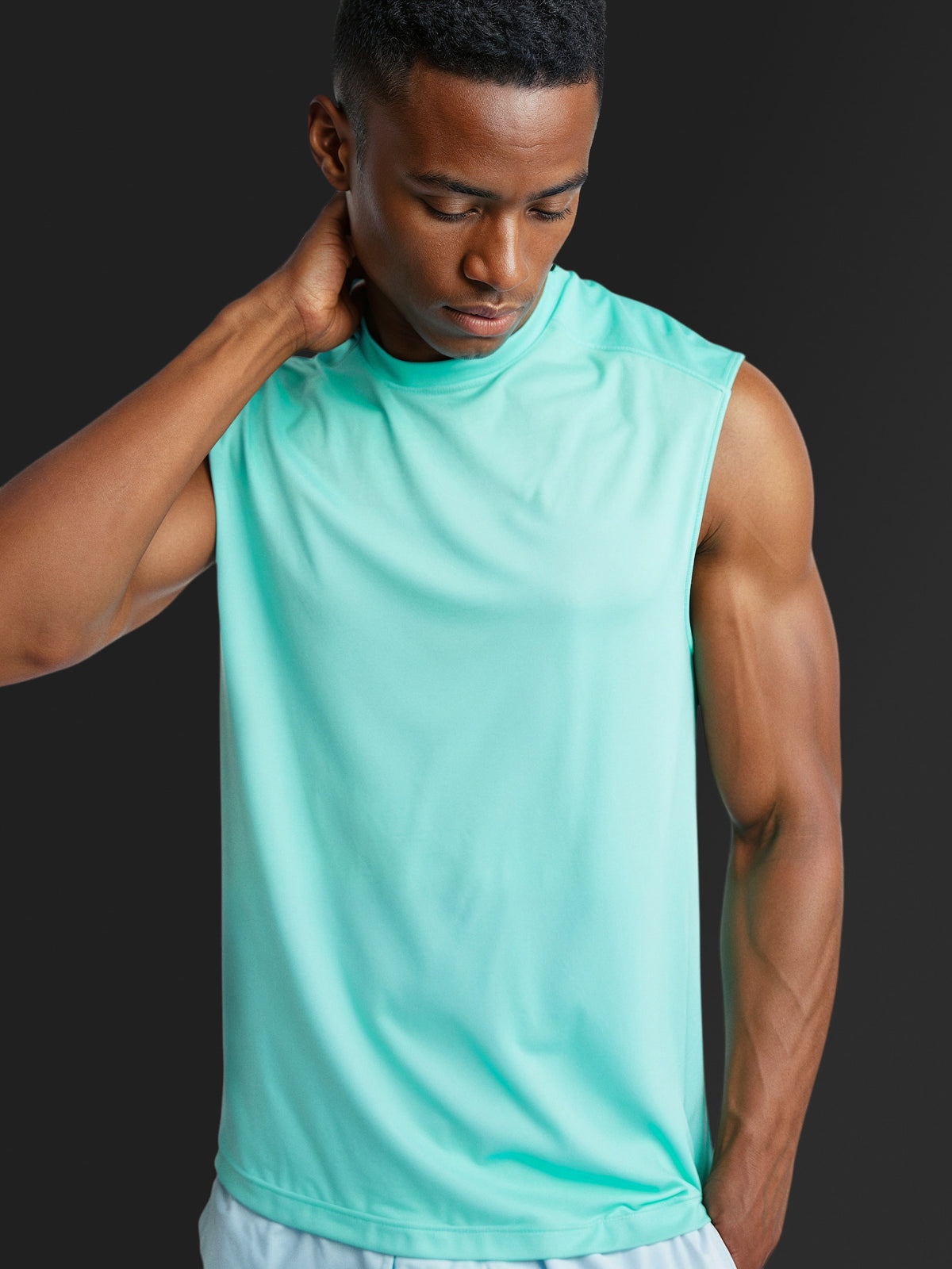 Men’s Sleeveless Training Tee-1