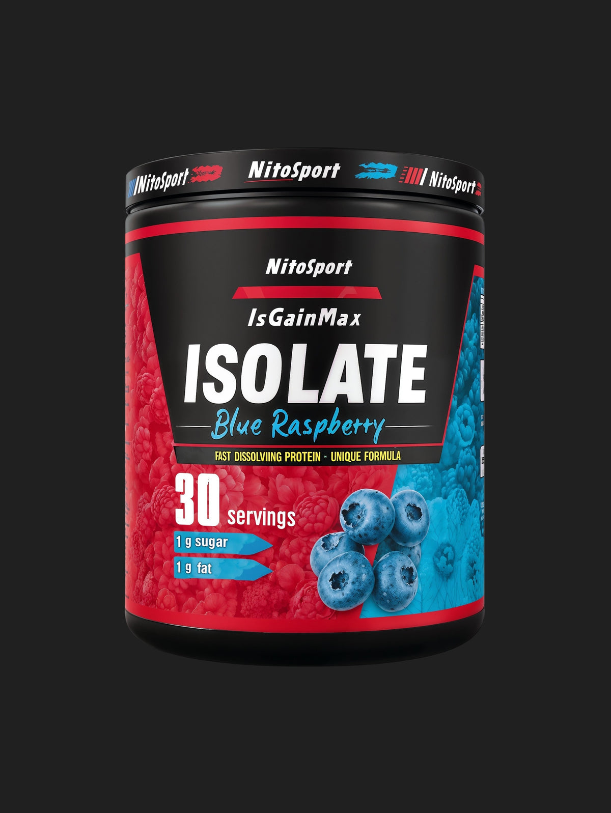 Isolate Blue Raspberry Protein