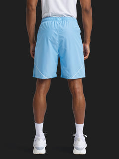 Elastic Drawstring Shorts-3